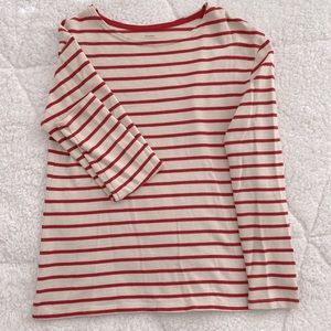 Relaxed stripe top, size S
